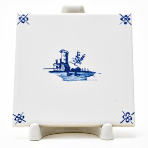 Изразец Голландский. Уточки