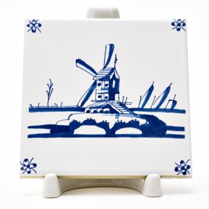 Изразец Голландский. Мельница 5