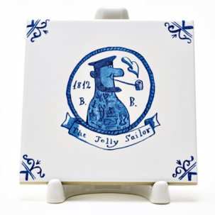 Изразец Голландский. Капитан