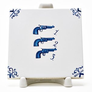 Изразец Голландский. Три Кольта