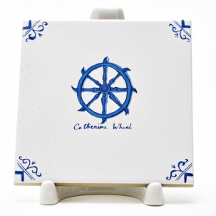 Изразец Голландский. Штурвал