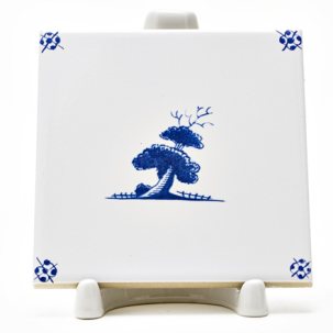 Изразец Голландский. Дерево 2