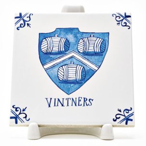 Изразец Голландский. Герб виноделов