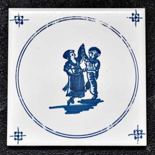 Изразец Голландский 228