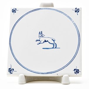 Изразец Голландский. Кролик