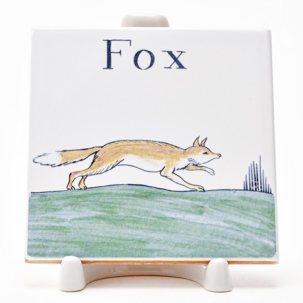 Изразец Голландский. Лисица