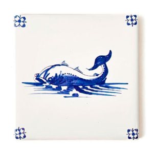 Изразец Голландский. Рыба 6