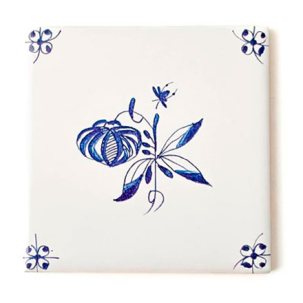 Изразец Голландский. Цветок 10