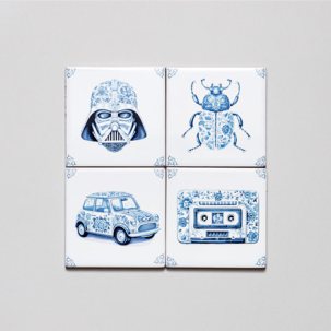 Набор изразцов Голландский. Ретро1