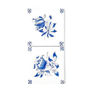 Набор изразцов Голландский. Цветы 1