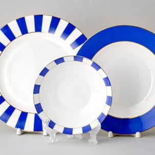 Набор столовый Алиса фиолетовый 6/18 Прима