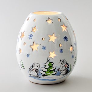 Подсвечник Зимний лес