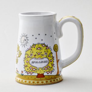 Кружка Мишка Ярославский 90 x 130 мм.