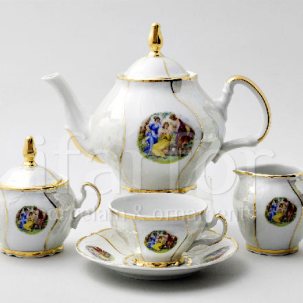 Сервиз чайный Мадонна Перламутр 6/17 Бернадотт