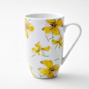 Кружка Мелкие желтые цветы Милан