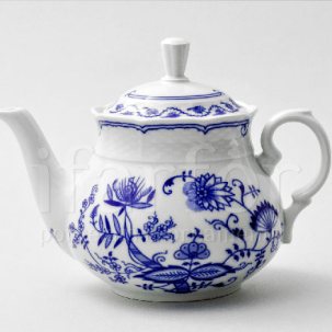 Чайник заварочный Луковичный узор. Синий лук Натали