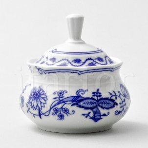 Сахарница Луковичный узор. Синий лук Натали