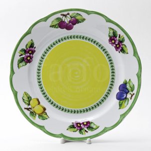 Блюдо круглое Летний сад Роза