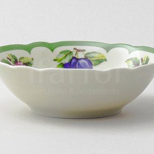 Салатник круглый Летний сад Ivory Роза