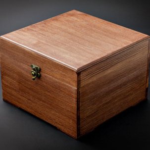 Шкатулка подарочная Шкатулка подарочная. Светлый палисандр Шкатулка