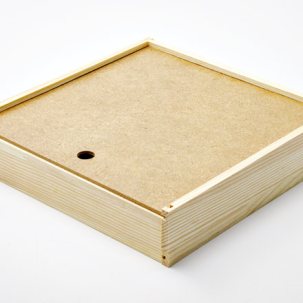 Шкатулка для 2х декоративных тарелок Шкатулка