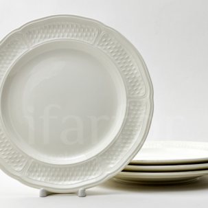 Набор тарелок столовый PONT AUX CHOUX WHITE GIEN Прованс