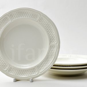 Набор тарелок столовый PONT AUX CHOUX WHITE GIEN Прованс
