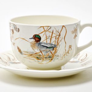 Чашка с блюдцем чайная SOLOGNE 1/2 GIEN Рошель