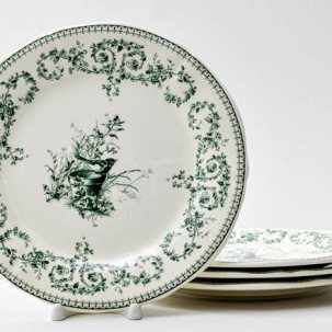 Набор тарелок столовый OISEAU DEPAREILLEES GIEN Шампань