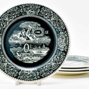 Набор тарелок столовый REBUS DEPAREILLEES GIEN Шампань