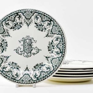 Набор тарелок столовый DEPAREILLEES GIEN Шампань