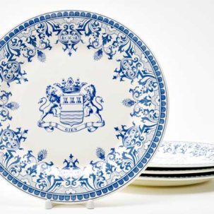 Набор тарелок столовый BLASON DEPAREILLEES BLEU GIEN Шампань