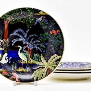 Набор тарелок десертный JARDIN DU PALAIS GIEN Шампань