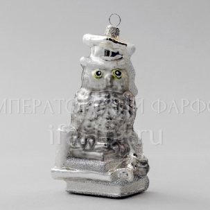 Елочная игрушка Сова