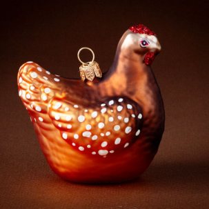 Елочная игрушка Курочка