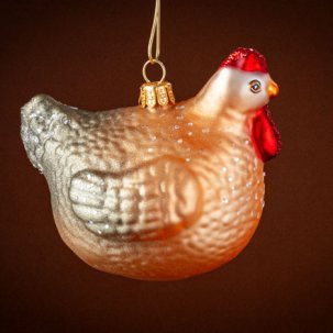 Елочная игрушка Курочка
