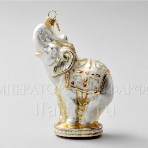 Елочная игрушка в подарочной коробке 210х130мм Slon