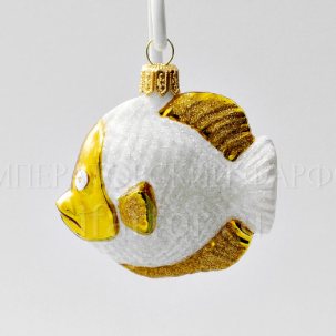 Елочная игрушка Рыбка Золотая рыбка