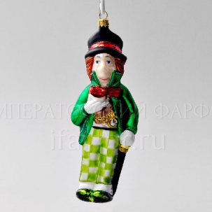 Елочная игрушка Безумный Шляпник 190 мм.