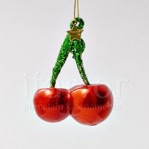 Елочная игрушка Вишенки