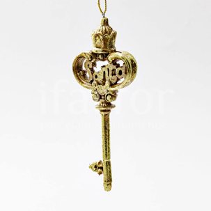 Елочная игрушка Золотой ключик