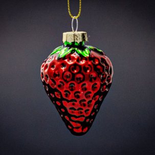 Елочная игрушка Клубника