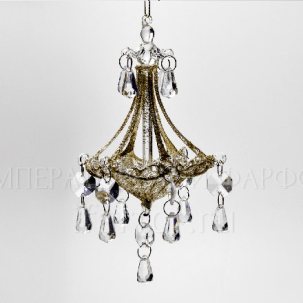 Елочная игрушка Люстра хрустальная