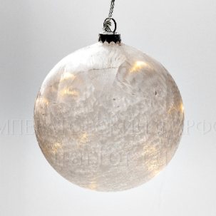 Елочная игрушка Ледяной шар в коробке 2