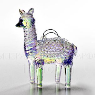 Елочная игрушка Лама