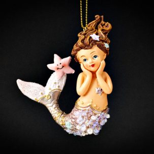 Елочная игрушка Русалочка