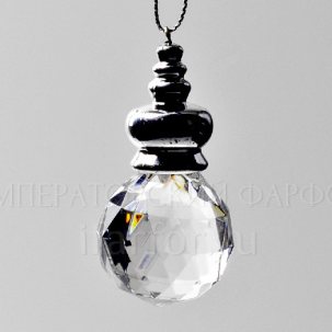 Елочная игрушка Алмаз