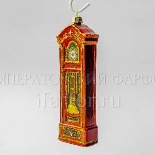 Елочная игрушка Дедушкины часы 155 мм.