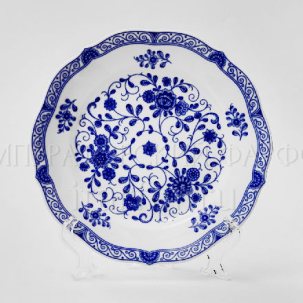 Тарелка Alte Ranke blau 190 мм.
