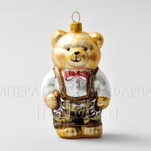 Елочная игрушка Медвежонок 106 мм.